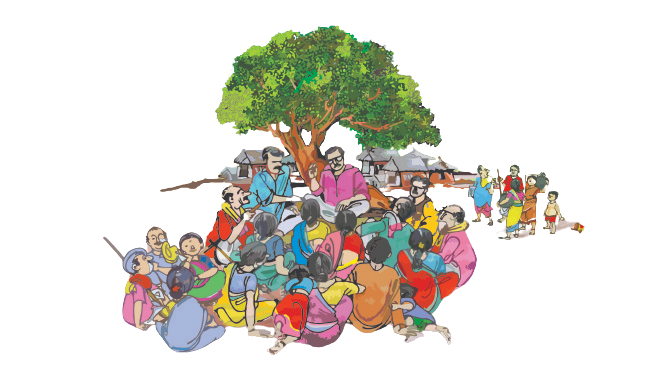 Panchayati Raj Department Main Illustration